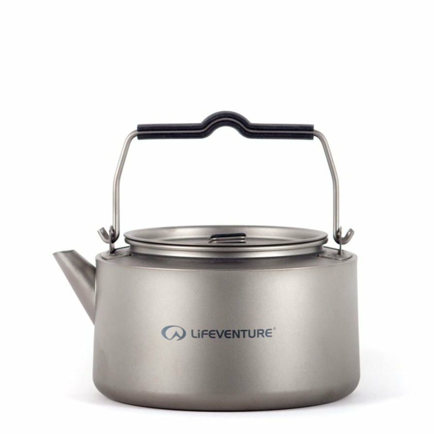 Lifeventure Gear Lifesystems Camping Tableware | Titanium Kettle