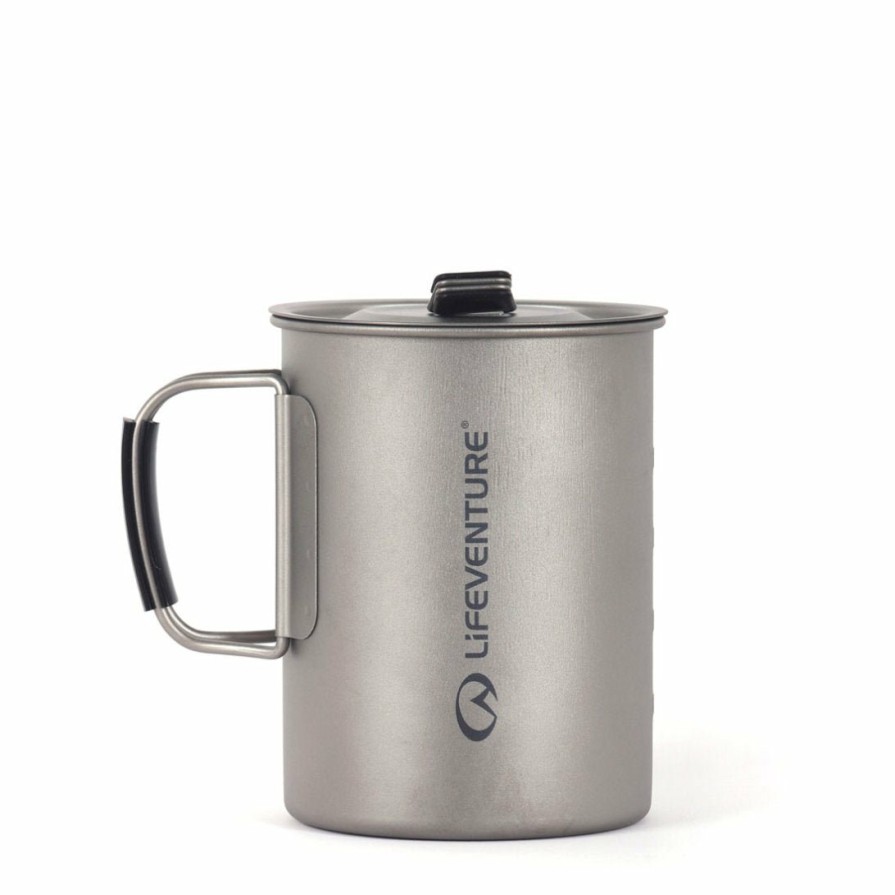 Lifeventure Gear Lifesystems Camping Tableware | Titanium Cooking Pot