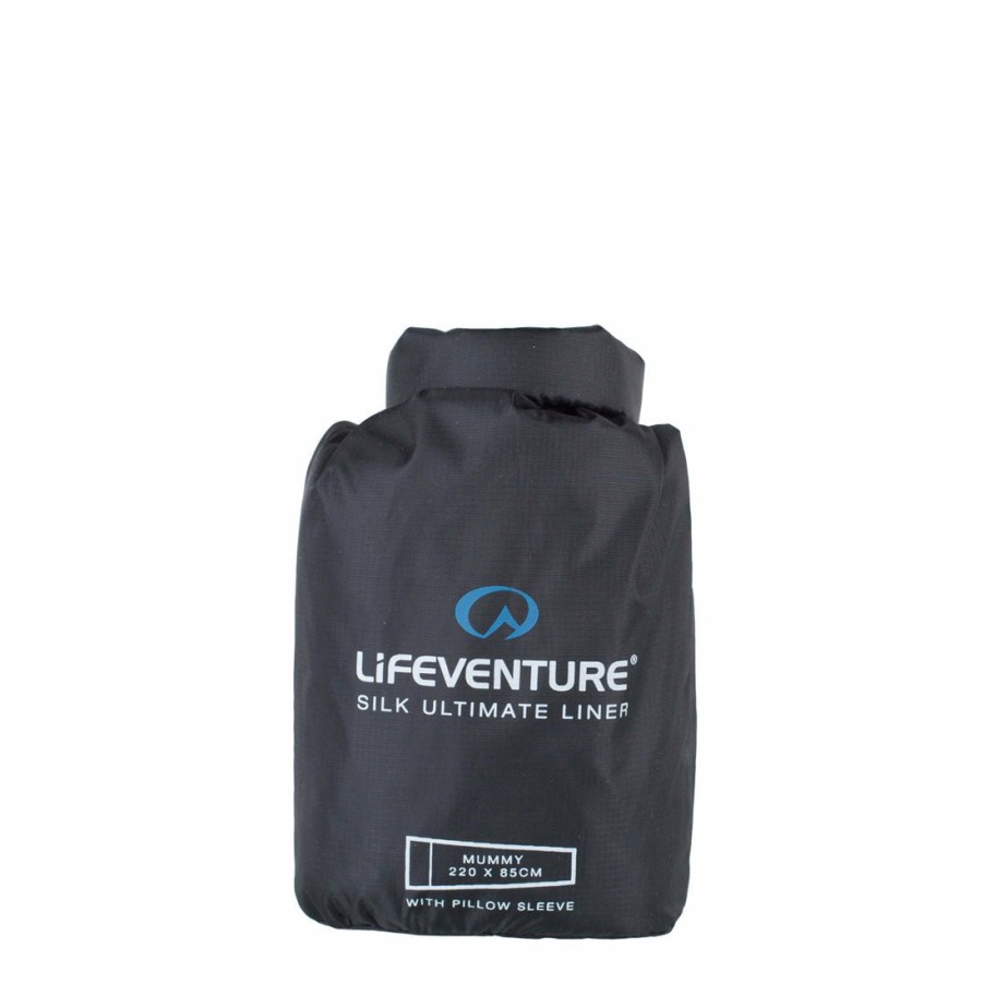 Lifeventure Gear Lifesystems Sleeping Bag Liners | Ultimate Silk Liner