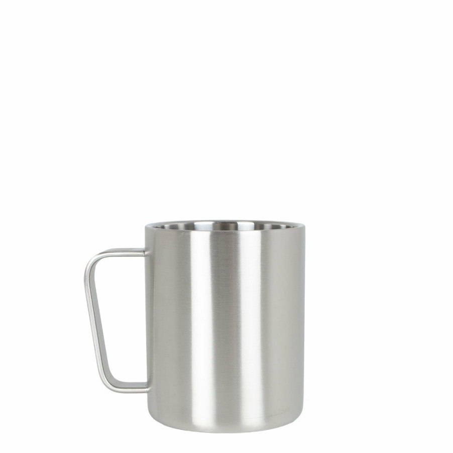 Lifeventure Gear Lifesystems Camping Tableware | Stainless Steel Camping Mug