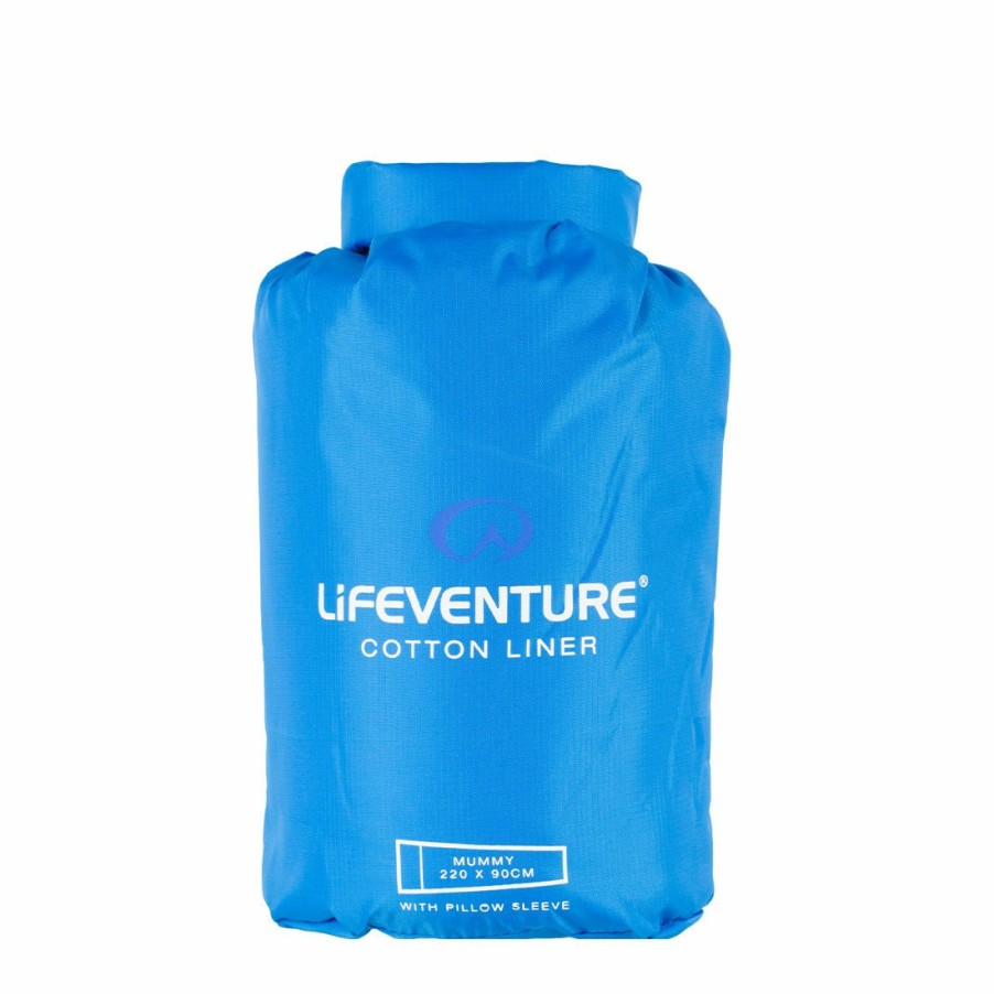 Lifeventure Gear Lifesystems Sleeping Bag Liners | Cotton Sleeping Bag Liner