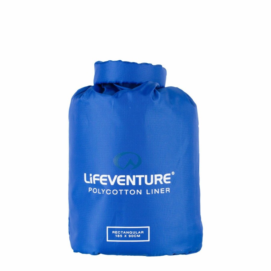 Lifeventure Gear Lifesystems Sleeping Bag Liners | Poly Cotton Sleeping Bag Liner