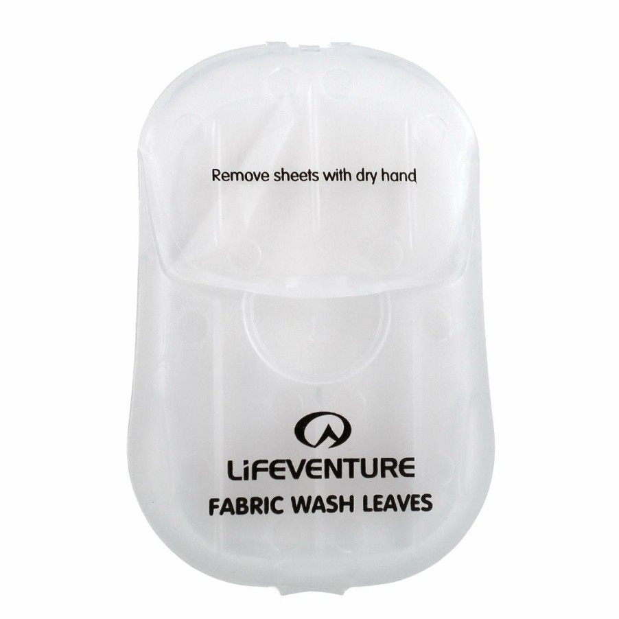 Lifeventure Gear Lifesystems Travel Soaps | Fabric Wash Leaves