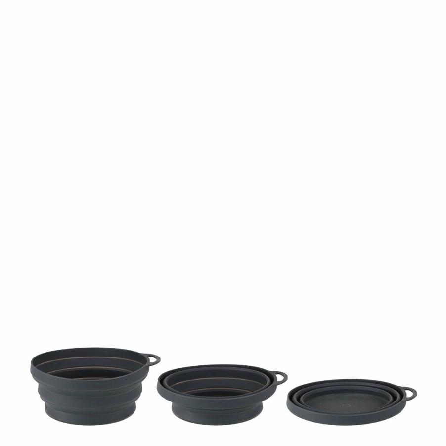 Lifeventure Gear Lifesystems Camping Tableware | Ellipse Collapsible Bowls